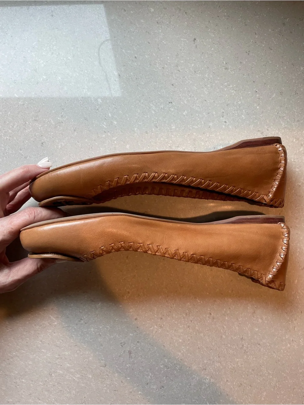 Tory Burch Gabi Ballet Flat | Royal Tan